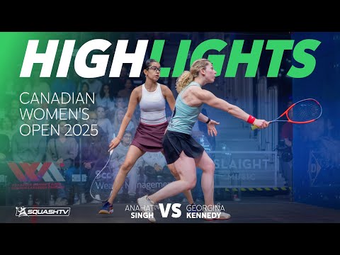 Видео: 🏴󠁧󠁢󠁥󠁮󠁧󠁿 Кеннеди против Сингха 🇮🇳 | Открытый чемпионат Канады по теннису среди женщин 2025 | Основ...