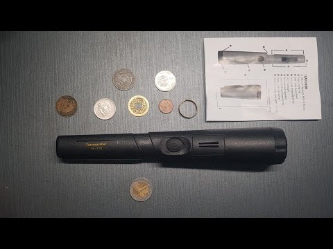 Видео: Подводный китайский пинпоинтер из AliExpress. Tanxunzhe TC-110 - обзор и тест на обнаружение.