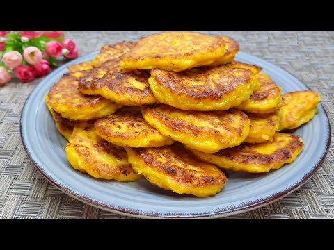 Видео: Когда есть ТЫКВА и ТВОРОГ готовлю к Завтраку эту вкусняшку! Улетают на Ура! Простой и быстрый рецепт