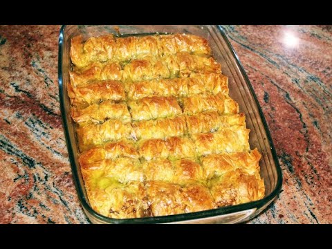 Видео: Легкая пахлава с грецкими орехами, такая вкусная.