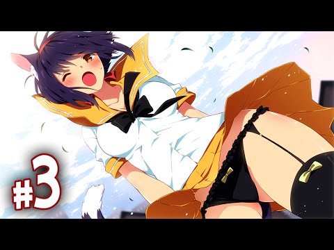 Видео: Sakura Shrine Girls # 3 Пошлые духи ветра