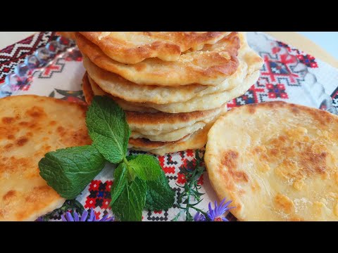 Видео: Сметут со стола за минуту! Быстрые ЛЕПЕШКИ за 10 минут на сковороде.