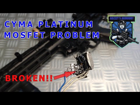 Видео: Замена сломанного Mosfet Cyma MP5 Platinum