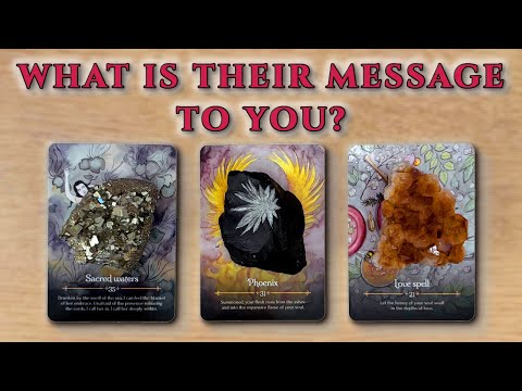 Видео: 💌 Какое ПОСЛАНИЕ они вам передают? Что они хотят, чтобы вы знали? Выберите карту 💭 Люблю читать |...