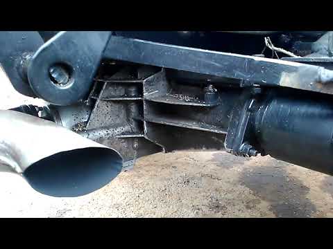 Видео: Самодельный передний привод на Мототрактор