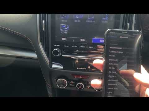 Видео: Дружим телефон с Panasonic CN-LR830D LR840 LR820 Subaru Forester XV