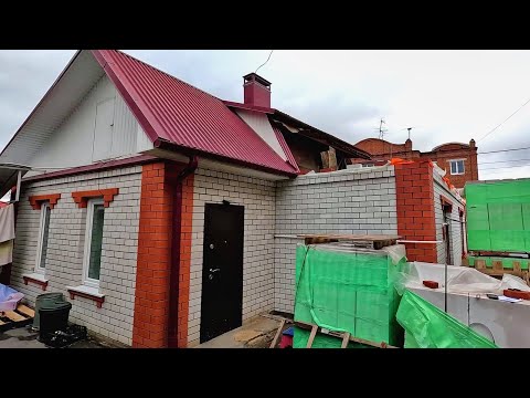 Видео: Пристроили к дому две большие комнаты и улучшили жилищные условия.