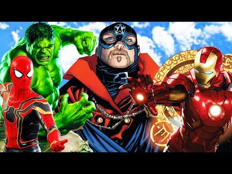 Видео: КЭП - ДОКТОР СТРЭНДЖ ЖЕЛЕЗНЫЙ ЧЕЛОВЕК ПАУК ХАЛК СУПЕРГЕРОИ ВОЛОДЯ МАРВЕЛ В МАЙНКРАФТ