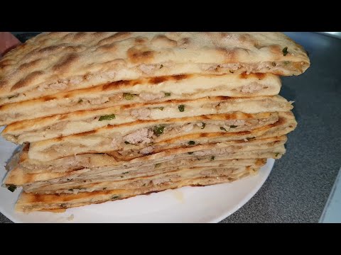 Видео: Вместо ПИРОЖКОВ. Вся СЕМЬЯ ПОДСЕЛА на эту вкусняшку! ЛЕПЁШКИ НА СКОВОРОДЕ с разными начинками