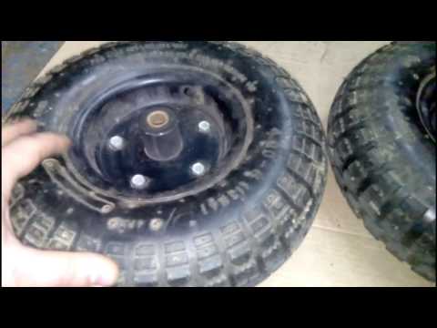 Видео: тележка для лодочного мотора