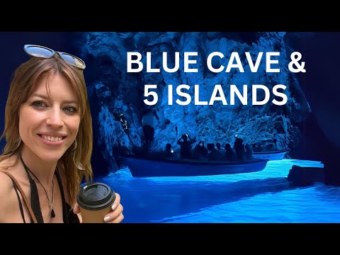 Видео: Экскурсия в Голубую пещеру и на 5 островов из Хвара, включая бухту Палмижана. Хорватия.