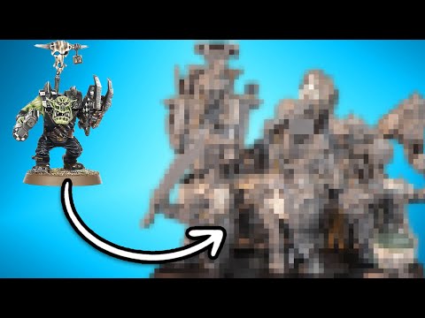 Видео: Посмотрите, как я создаю сумасшедших орков Warhammer 40K с нуля!