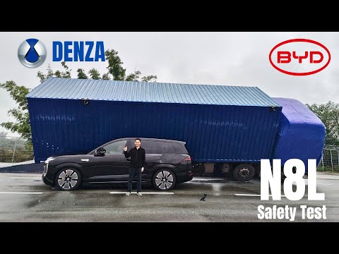 Видео: Новый BYD Denza N8L прошел испытания в условиях сильного ветра с улучшенными функциями безопасности