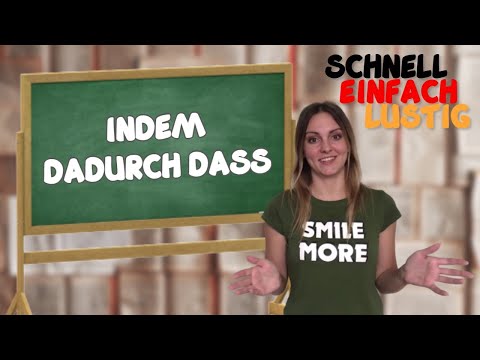 Видео: INDEM, DADURCH DASS, WÄHREND, WOBEI, WENN и ПРИДАТОЧНЫЕ ПРЕДЛОЖЕНИЯ СПОСОБА СОВЕРШЕНИЯ ДЕЙСТВИЯ