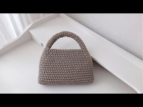 Видео: Все модницы будут ее покупать! Стильная вязаная сумка "КАМИЛА" /  Crochet bag
