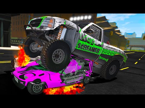 Видео: СИРИ СДЕЛАЛА ПОГОНЮ НЕВОЗМОЖНОЙ | BeamNG.Drive