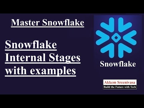 Видео: Внутренние этапы Snowflake с примерами. Часть 1