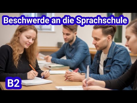 Видео: Beschwerde an die Sprachschule. Уровень Б2.