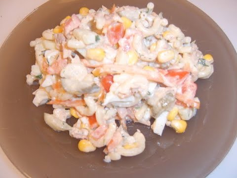 Видео: Спагетти салат. Маринкины творинки. Всем МИРА и Добра!