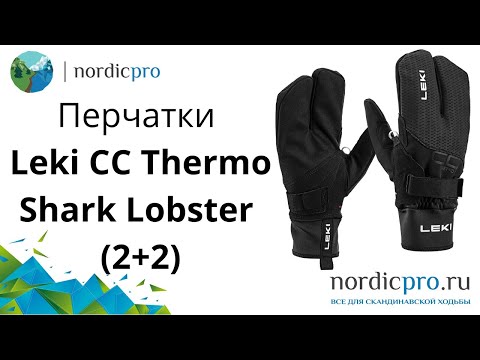 Видео: Перчатки Leki CC Thermo Shark Lobster 2+2