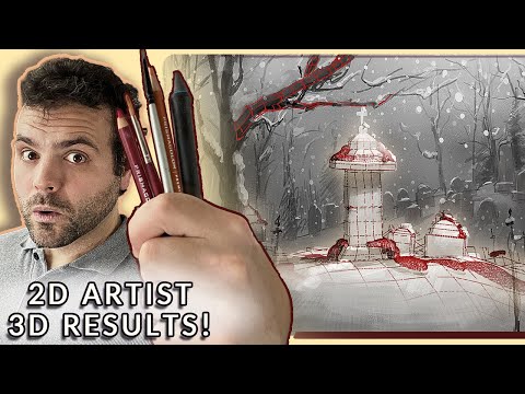 Видео: 2D-художники — у вас есть СЕКРЕТНОЕ 3D-ОРУЖИЕ в Blender