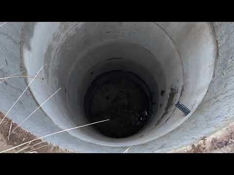 Видео: Углубление колодца на 5 ремонтных колец !!!