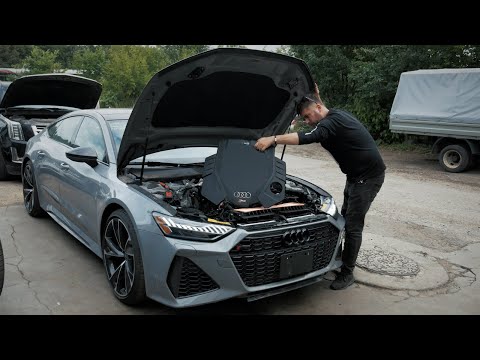 Видео: Audi RS7.Как спасти мотор за 500 рублей.Anton Avtoman.