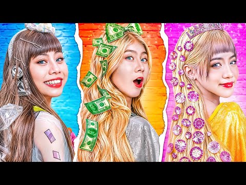 Видео: Бедные Vs Богатых Vs Супербогатых На Конкурсе Модниц! Кто Сшил Лучшее Платье?