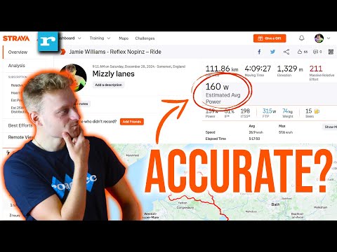 Видео: Насколько точно STRAVA оценивает мощность? «STRAVA Watts» против измерителя мощности