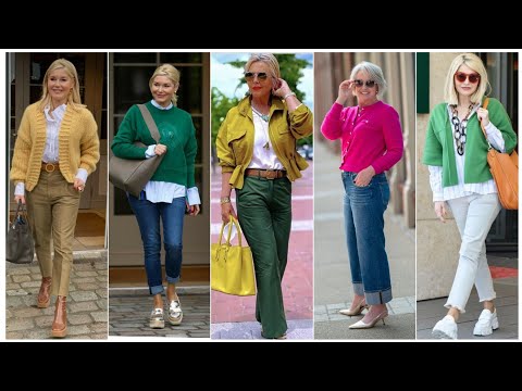 Видео: Натуральные образы для женщин старше 50, 60, 70 лет | Летняя мода 2025 для женщин #womenoutfitsideas