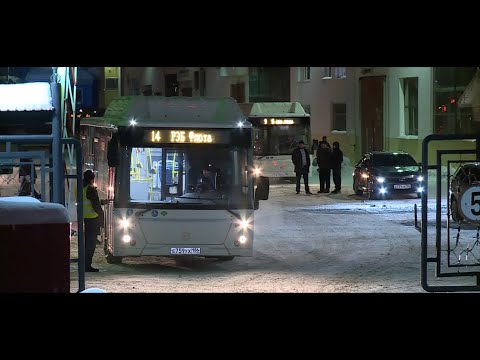 Видео: Сегодня, 1 марта  в Нижневартовске на линию вышли порядка 80 новых автобусов большого класса