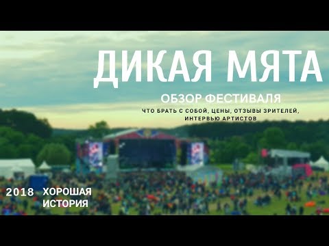 Видео: ДИКАЯ МЯТА 2018. Обзор фестиваля. Выступление артистов и ваши отзывы / Хорошая история