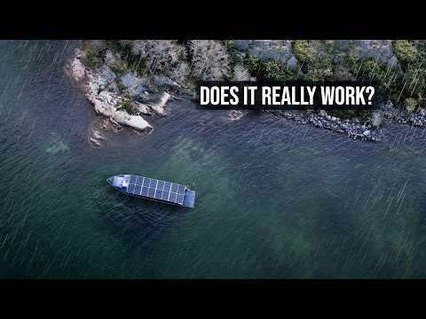 Видео: 🌧 Спасаемся от северной зимы на вечно работающей солнечной яхте