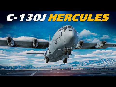 Видео: Могучий C-130J Hercules | Первый взгляд и впечатления | Цифровой боевой симулятор | DCS |