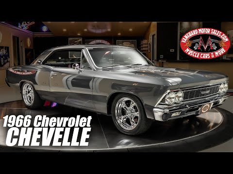 Видео: Продаётся Chevrolet Chevelle Restomod 1966 года выпуска, Vanguard Motor Sales #8371