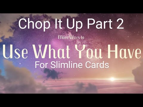 Видео: Нарезаем. Часть 2: креативные способы нарезать бумагу на 12x12 листов для тонких открыток