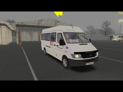 Видео: Sprinter 308D, Чистогорск, 158 маршрут - omsi 2