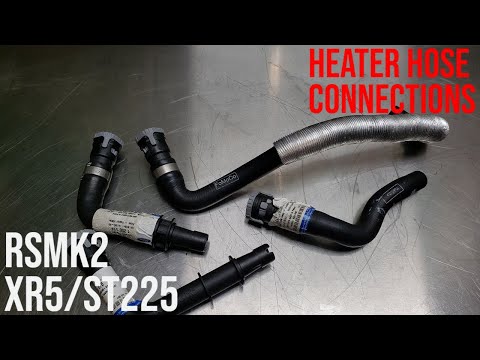 Видео: Шланговые соединения обогревателя Focus Mk2