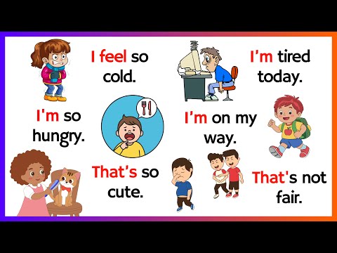 Видео: Говорите по-английски с детьми | Разговорный английский для детей | Повседневные английские предл...