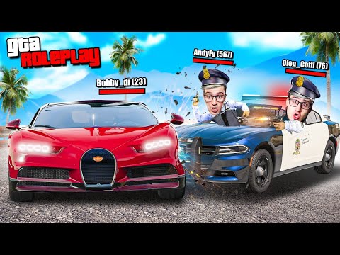 Видео: ПЕРВЫЙ ДЕНЬ В ПАТРУЛЕ! ОПАСНАЯ ПОГОНЯ ЗА УГНАННЫМ ДОРОГИМ АВТО! ПОЛНЫЙ БЕСПРЕДЕЛ В ШТАТЕ! (GTA 5 RP)