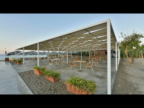 Видео: Обзор отеля Royal Garden & Beach Hotel. Пляж в отеле Royal Garden. 4 часть.