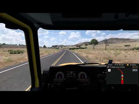 Видео: #ATS Пустынный рейс Финикс (AZ) Рино (NV) Часть 2!