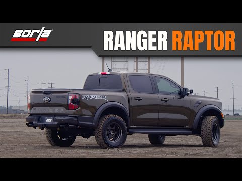 Видео: Выхлопная система Borla для Ford Ranger Raptor 2024+