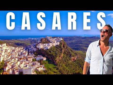 Видео: Касарес, Испания 🇪🇸 | Признан одной из самых красивых деревень на побережье Коста-дель-Соль