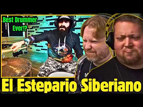 Видео: Это величайший барабанщик всех времён? Впервые слышу El Estepario