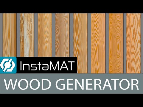 Видео: ГЕНЕРАТОР ТЕКСТУР ДЕРЕВА В InstaMAT