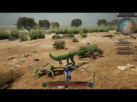 Видео: Path of Titans / Рост Poposaurus /