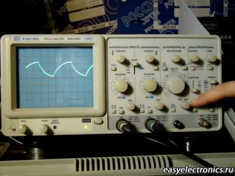 Видео: Использование осциллографа