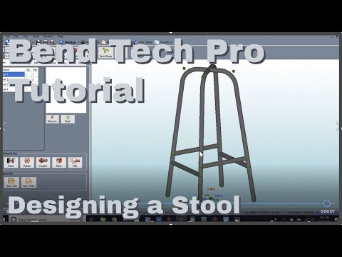Видео: Учебное пособие Bend Tech: проектирование барного стула