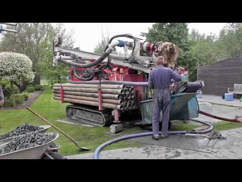 Видео: бурение с промывкой